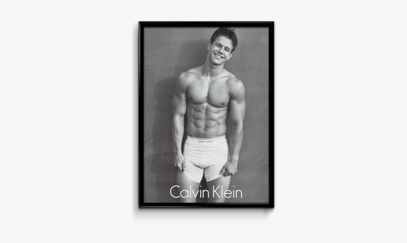 Mark Wahlberg Poster Calvin Klein Mark 383x479 Png Download Pngkit