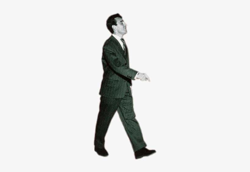 Charles Aznavour Walking Png - Portable Network Graphics, transparent png