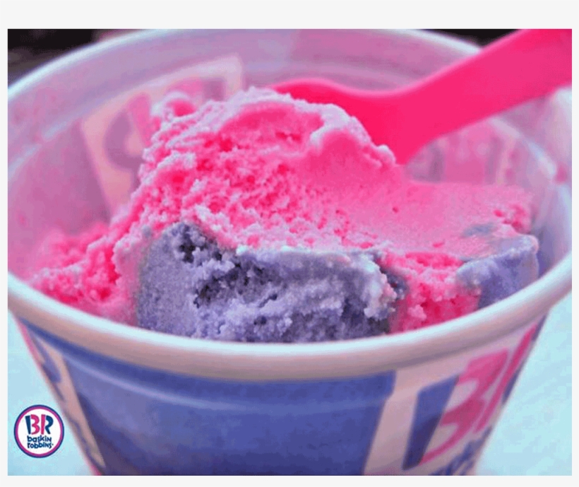 Photos - Baskin Robbins Cotton Candy, transparent png