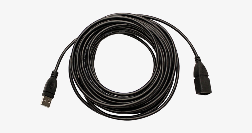 25ft Weatherproof Usb Extension Cable For Lorex Wireless - Usb, transparent png