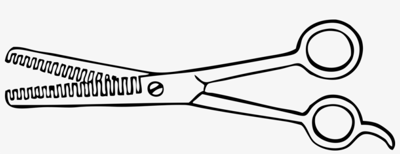 Hair-cutting Shears Thinning Scissors Blade Computer - Thinning Shears Clipart, transparent png