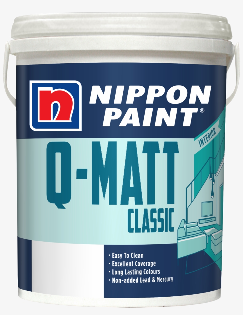 Q Matt Classic - Nippon Paint, transparent png