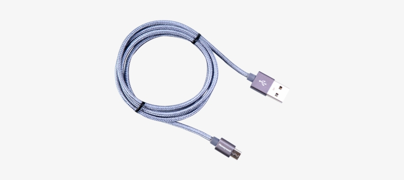 Honeywell Usb To Micro Usb Cable 1mtr - Honeywell 1.2m Braided Usb To Micro Usb Cable (grey), transparent png