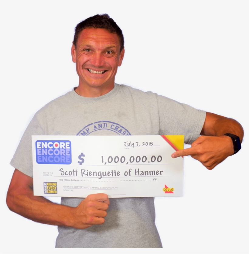 2018 Olg July17 Winner Rotating Rienguette Scott - Lottery, transparent png