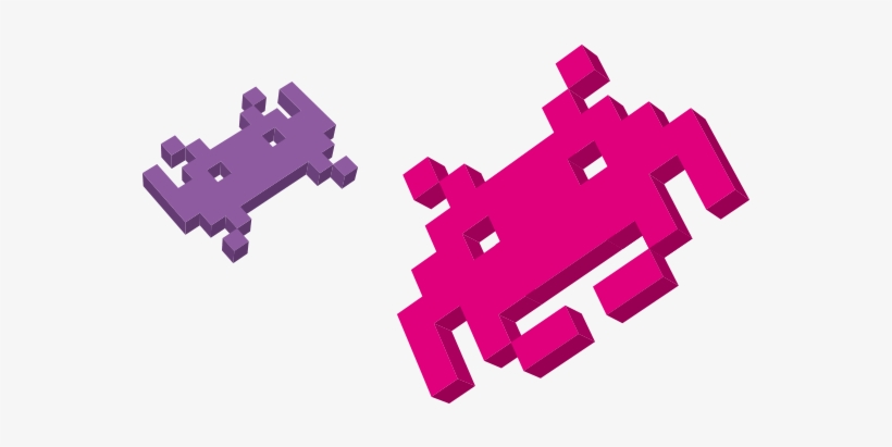 Space Invaders 40th Anniversary - Graphic Design, transparent png