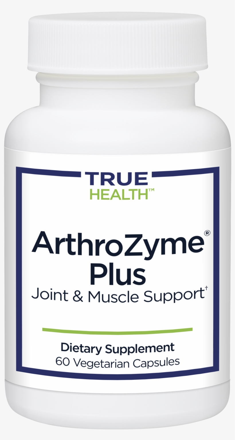 Anthrozyme Plus Joint & Muscle - Flora Source Multi-probiotic By True Health, transparent png