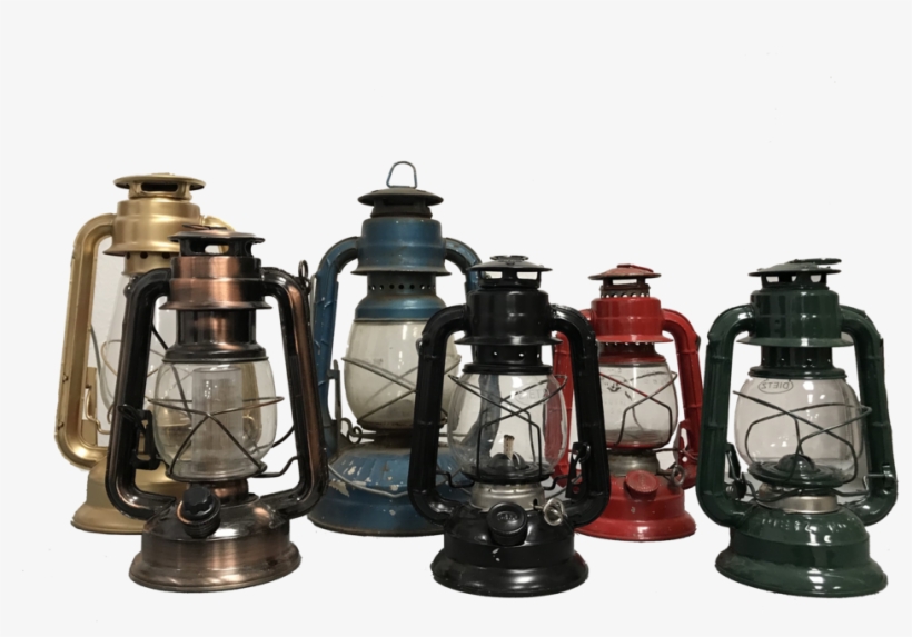 Vintage Oil Lamp Collection, transparent png