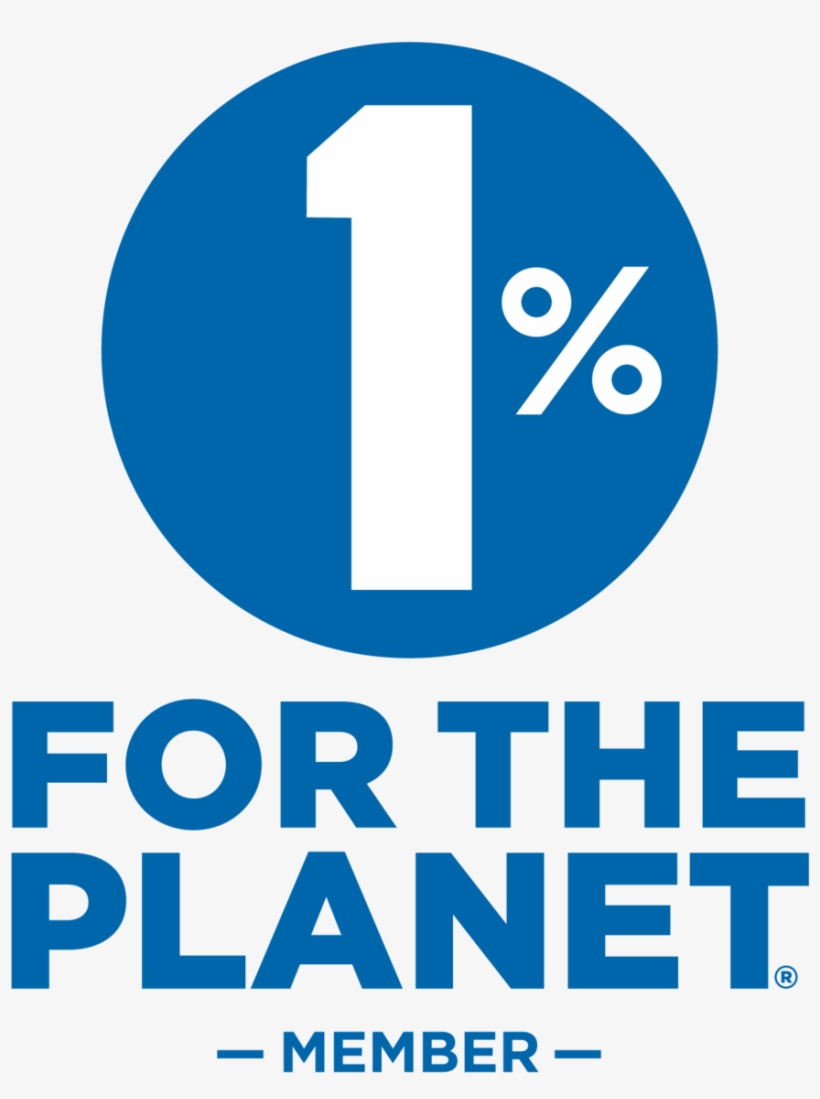 Member Verticallogo Blue 02 Resize - 1% For The Planet Logo, transparent png