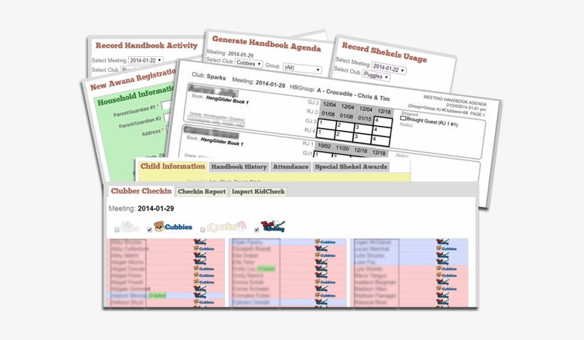 Simplify Record-keeping For Your Awana Clubtwotimtwo - Pinterest, transparent png