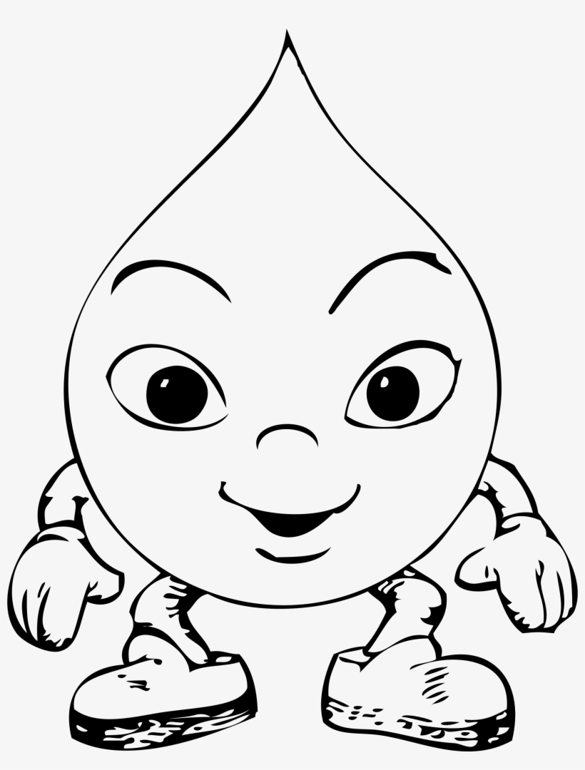 Raindrops Clipart Uses Water Water Drop With Legs 1892x2400 PNG