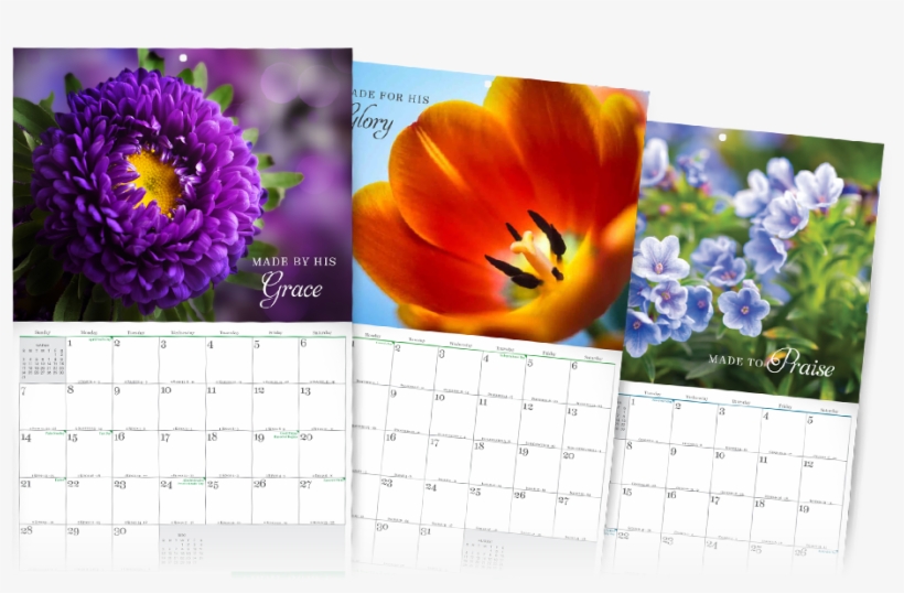 Stunningly Beautiful Month Calendar Png Holidays Png - Art Floral 2018 - Kalender, transparent png