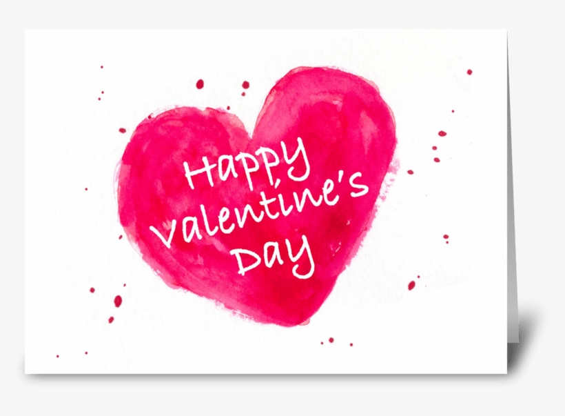 My One And Only Valentine Greeting Card - Happy, transparent png