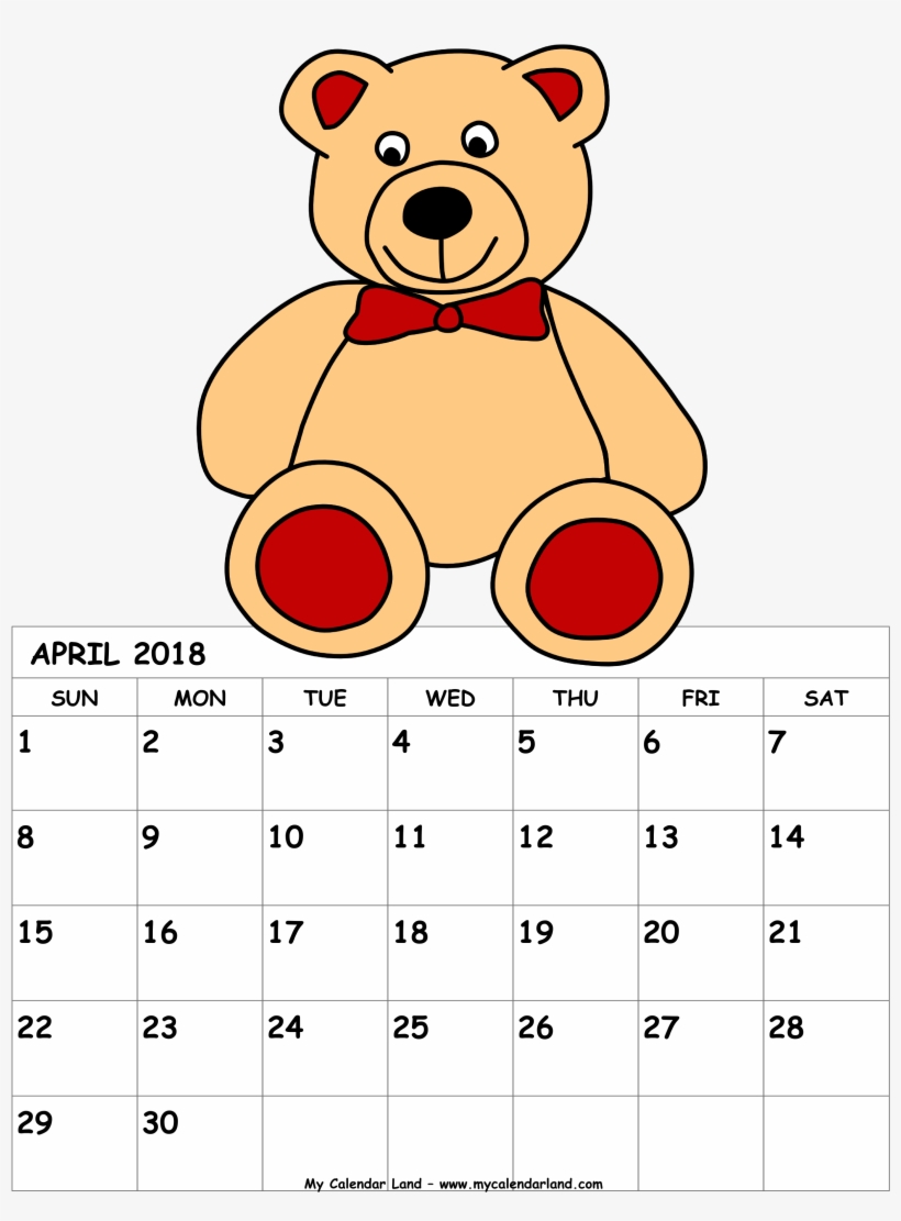 April 2018 Calendar - Kids July 2018 Calendar, transparent png