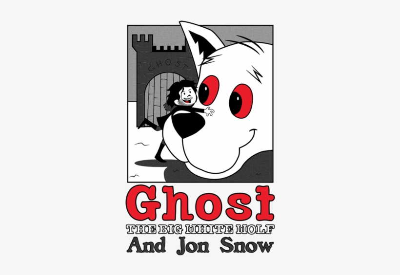 The Big White Wolf - Cartoon, transparent png