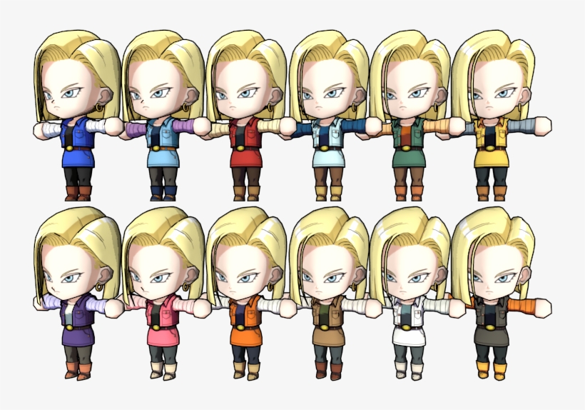 Download Zip Archive - Android 18, transparent png