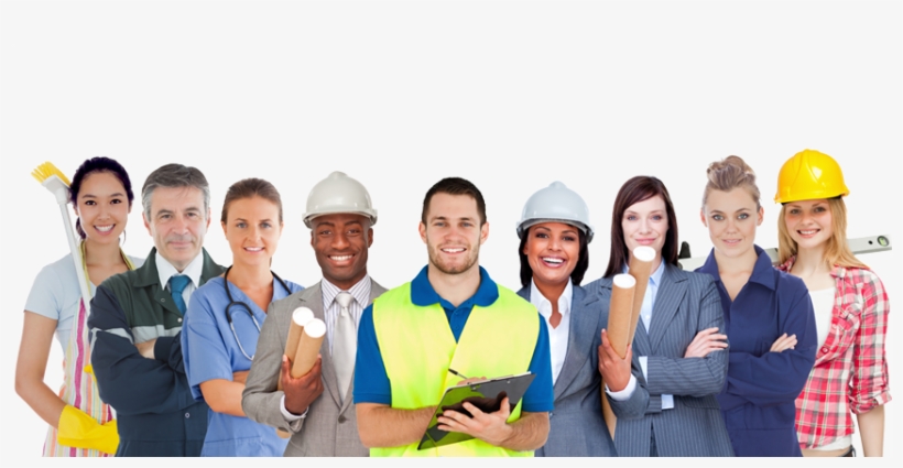 Group-people - Diversity In Different Jobs, transparent png