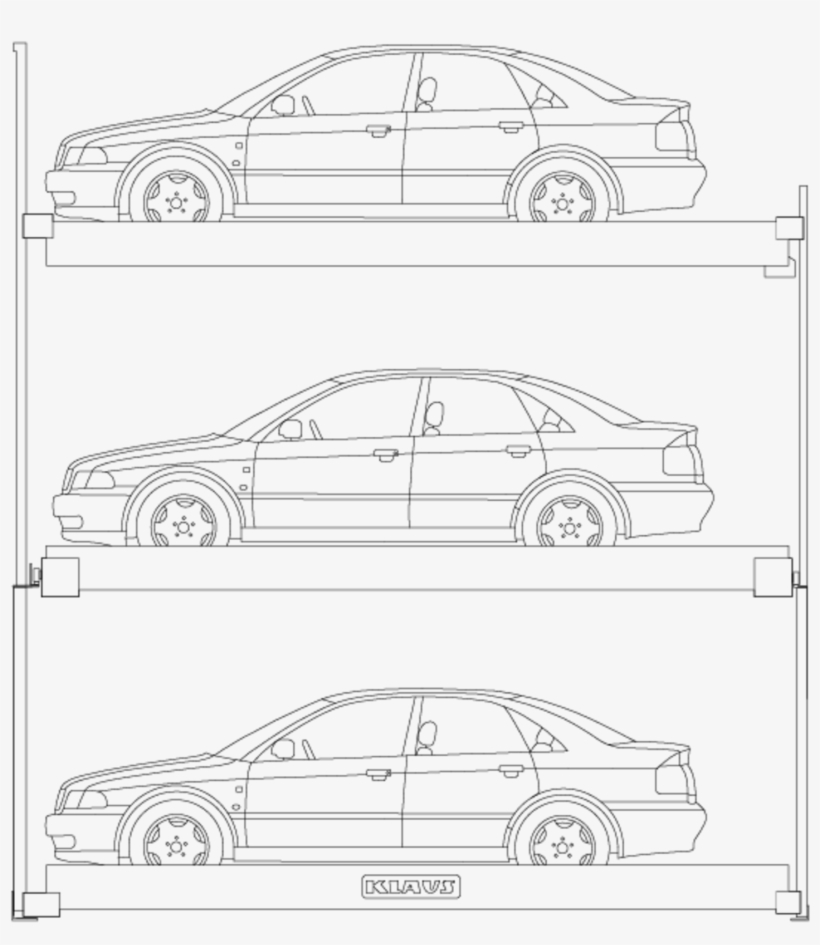 Automatic Systems Klaus Multiparking - Executive Car, transparent png