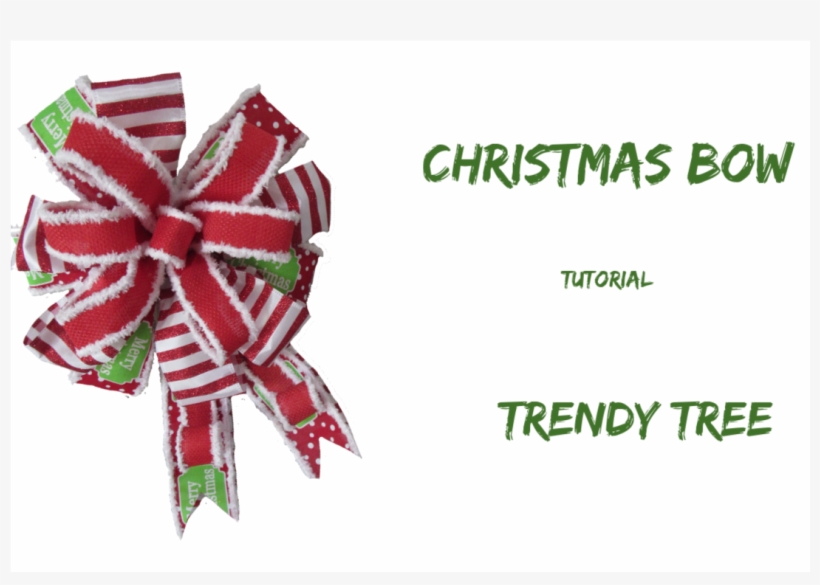 Christmas Bow Made With Bowdabra - Christmas Cookies: 60 Delicious Christmas Cookies Recipes, transparent png