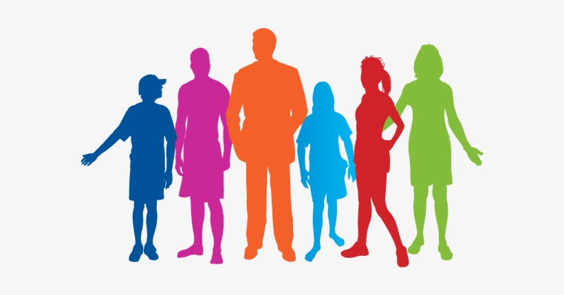We - Family Support Silhouette, transparent png