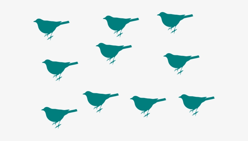 Blue Bird Silhouette Clip Art At Clker - Bird Silhouette Clip Art, transparent png