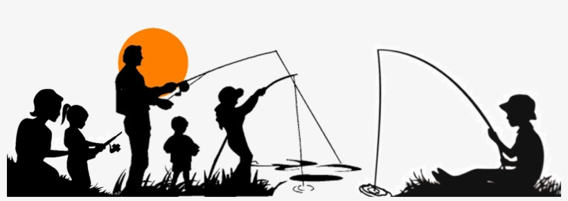We Will Get Back To You Soon Fishing Family - Family Fishing Fishing Silhouette, transparent png