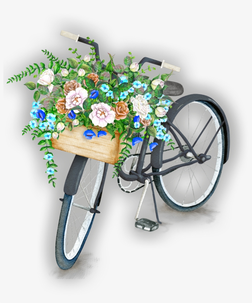 Report Abuse - Watercolor Bicycle Photo Glass Dome Black Chain Pendant, transparent png