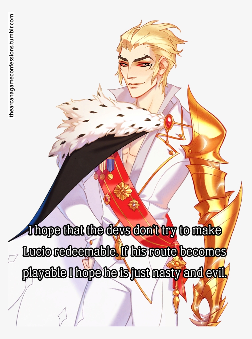 [i Hope That The Devs Don't Try To Make Lucio Redeemable - Arcana Lucio, transparent png
