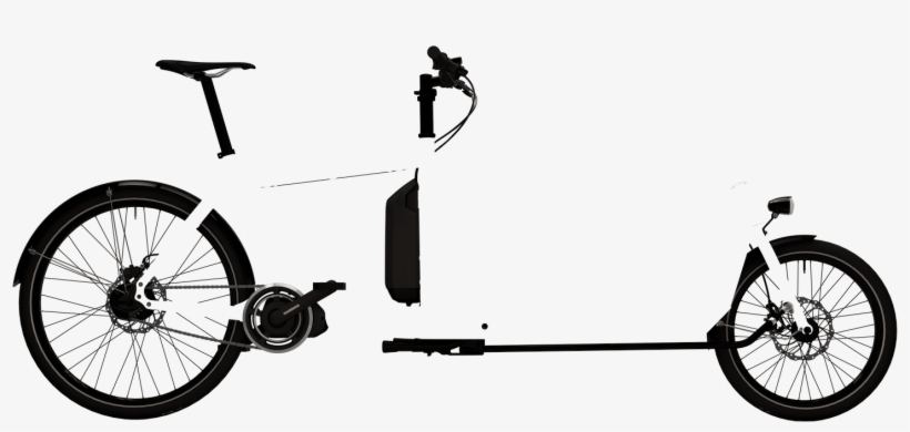 Steps Ebullitt Full Bike - Cargo Bike, transparent png
