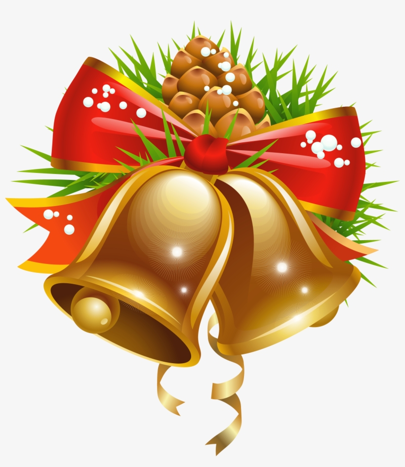 Christmas Bells Png, transparent png