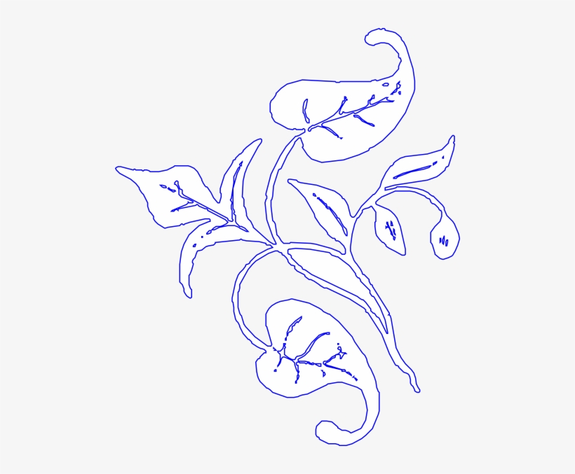 How To Set Use Blue Leaf Foliage Svg Vector, transparent png