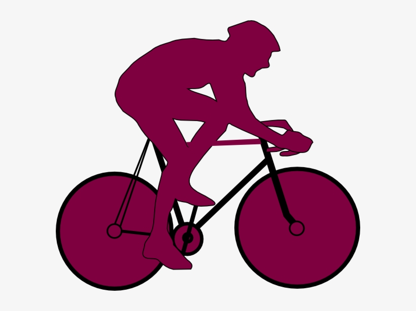 How To Set Use Purple Cyclist Icon Clipart, transparent png