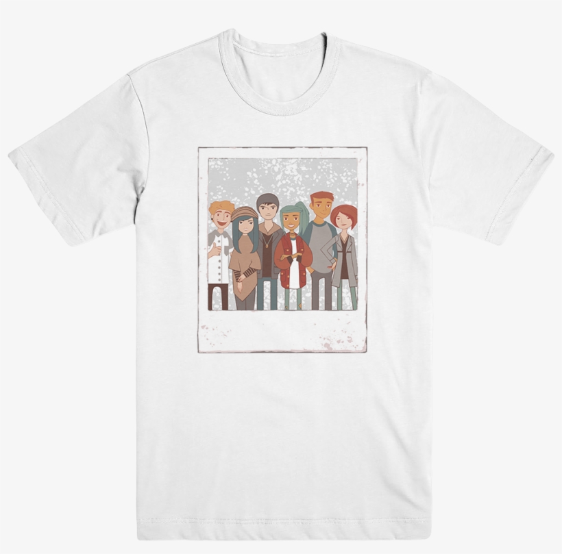 Polaroid T-shirt - T-shirt, transparent png