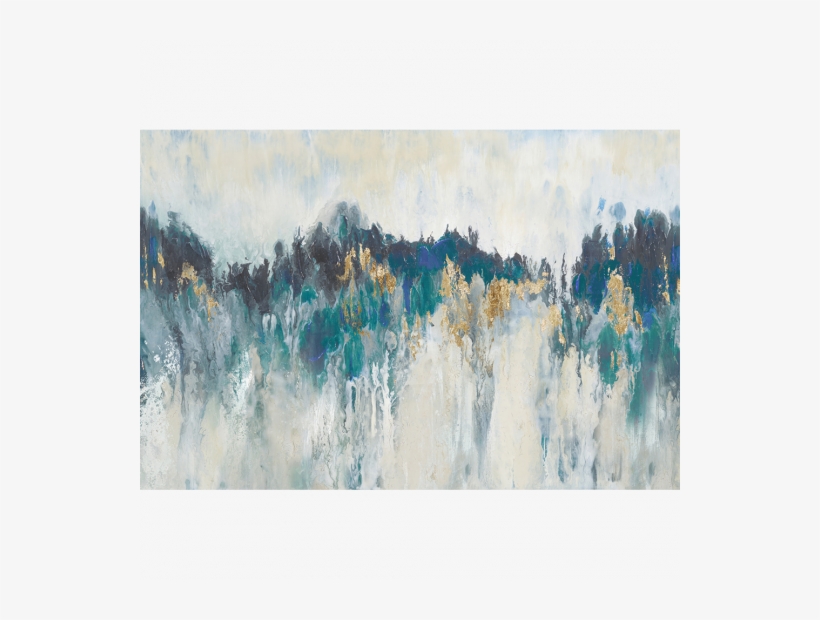 Autumn Forest Wall Décor - Leinwandbild Blue Explosion Vintage Boulevard, transparent png