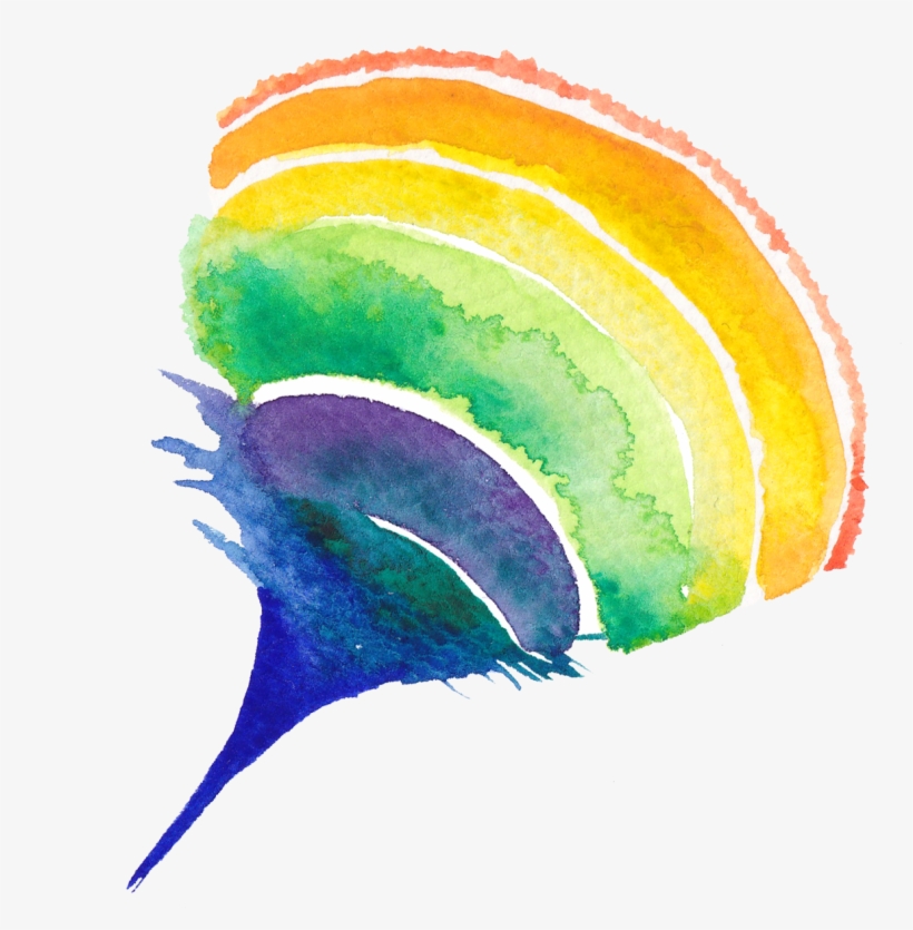 Creative Circle Painting Transprent - Watercolor Painting, transparent png
