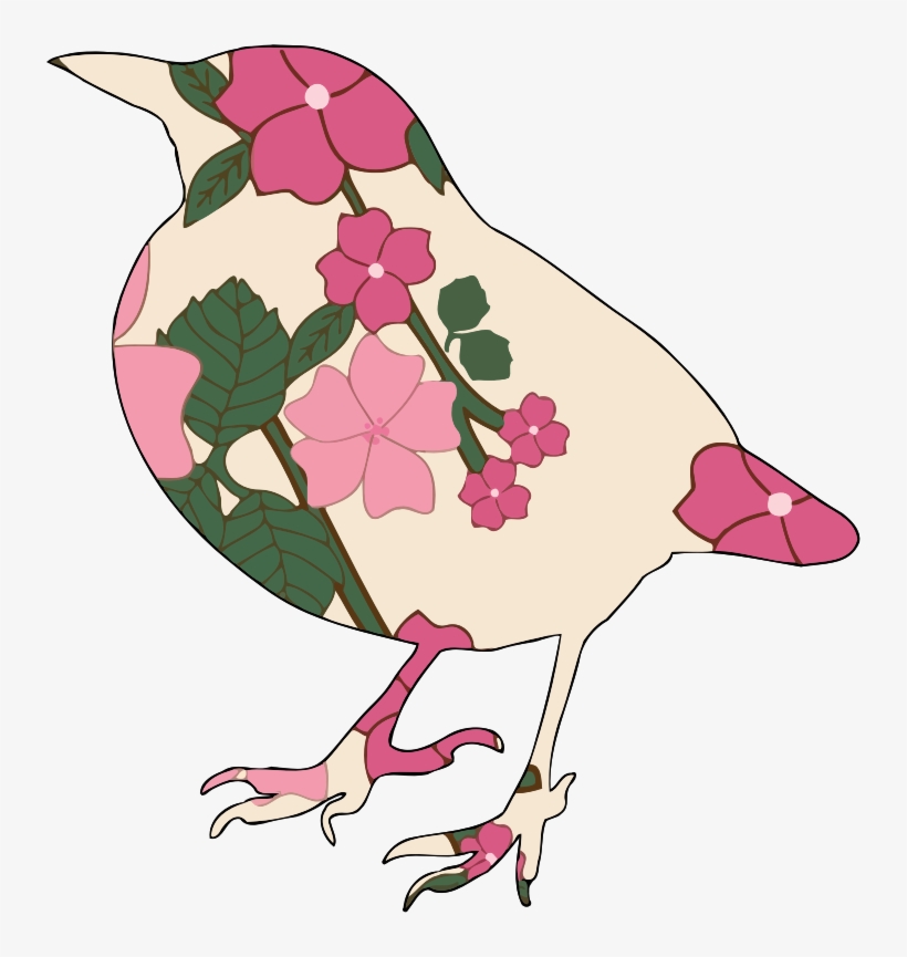 Birds Cosmetic / Travel Bag, transparent png