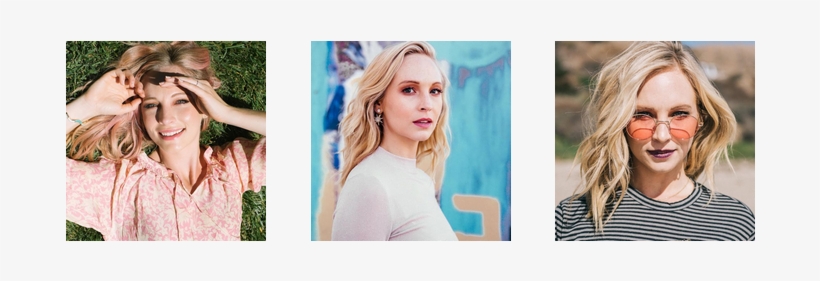 Candice Accola King - Blond, transparent png