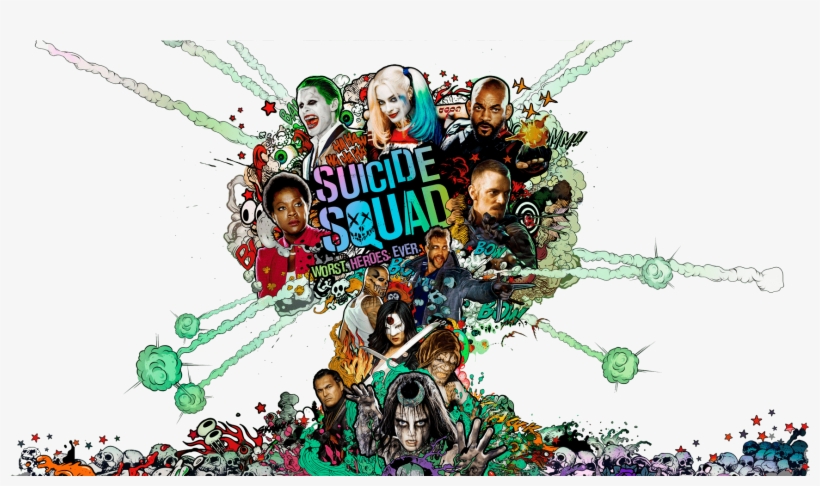 I Haven't Been Able To Get To The Movies As Much As - Suicide Squad Poster Png, transparent png