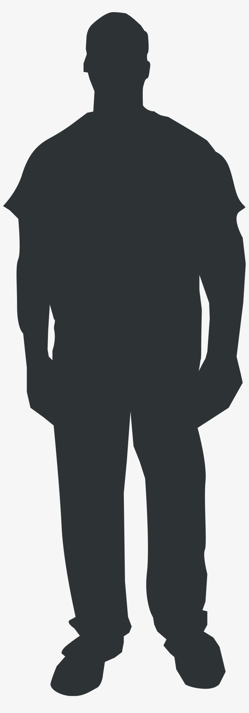 Person Outline - 6 3 Vs 5 8, transparent png
