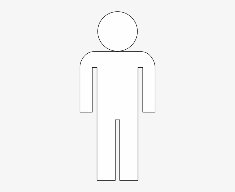 Stock Of Man Clip Art At Clker Com - Man Symbol White Png, transparent png