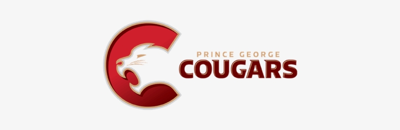 Prince George Cougars Horizontal Logo - Prince George Cougars, transparent png
