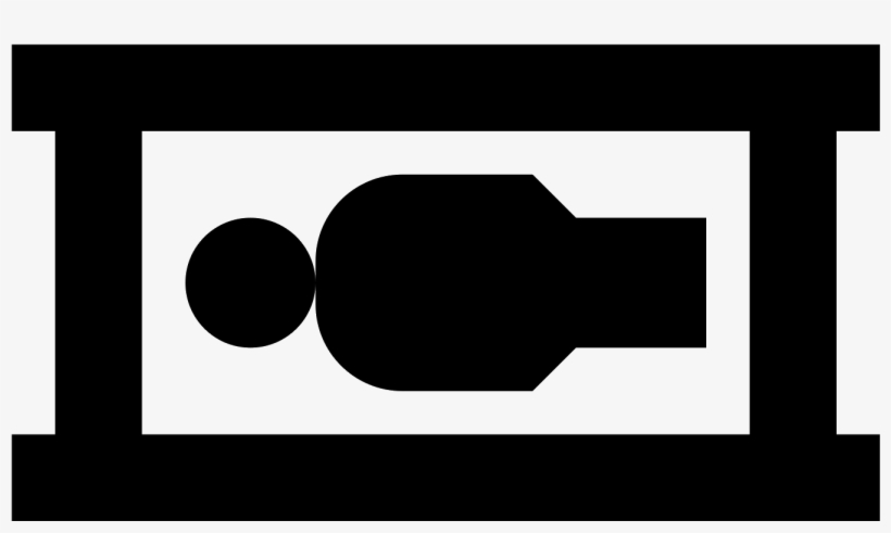 A Stretcher Icon Consists Of A Rectangular Shape, And - Circle, transparent png