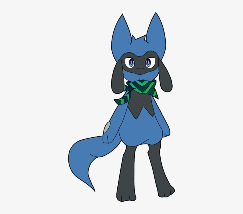 Fursuit Transparent Lucario - Black And White, transparent png