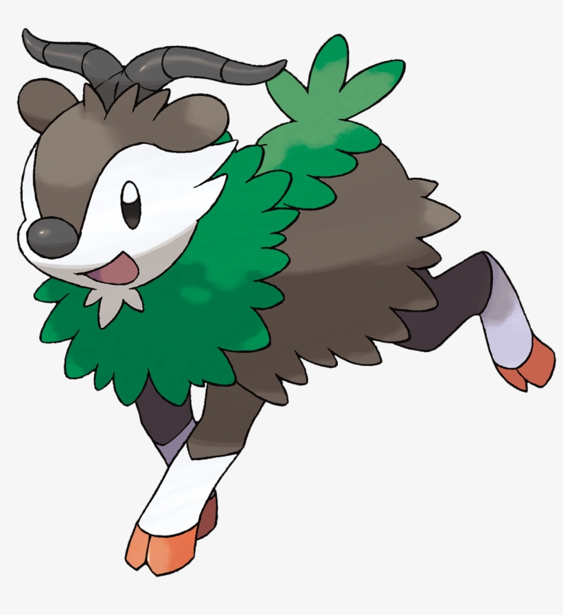 Skiddo - Pokemon Gogoat Pre Evolution, transparent png
