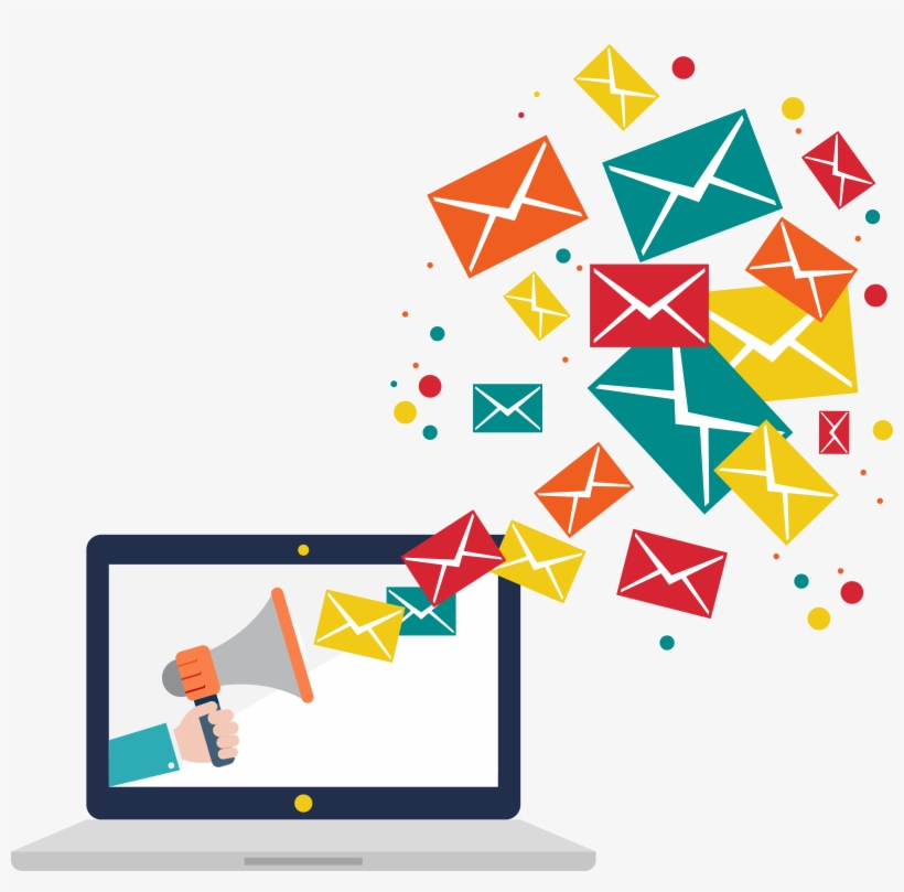 Email Marketing Png Image Background - Sms Marketing, transparent png