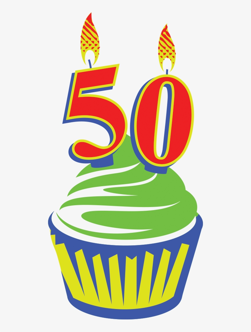 Happy 50th Birthday Png Photo - Happy 50th Png, transparent png