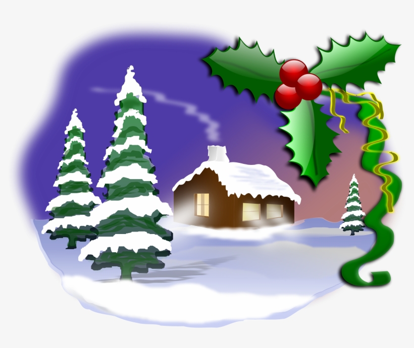 Free Christmas 001 Free Motorcycle Silhouette Vector - Christmas Scene Clipart, transparent png