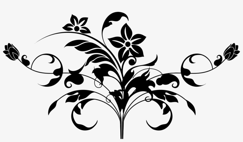 Motif Big Image Png - Flower Motif Png, transparent png