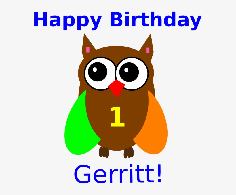 Pink Owl Olivia Birthday Svg Clip Arts 582 X 598 Px, transparent png