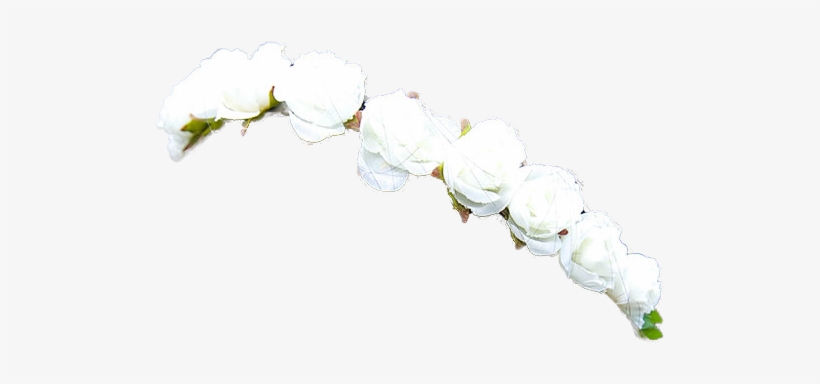 49 Images About اطواق ورد On We Heart It - White Flower Crown Png, transparent png