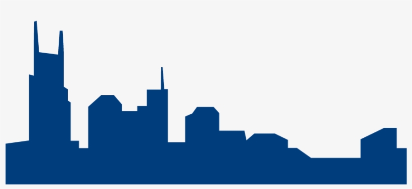 Nashville Skyline Png Image Black And White - Nashville Skyline Png, transparent png